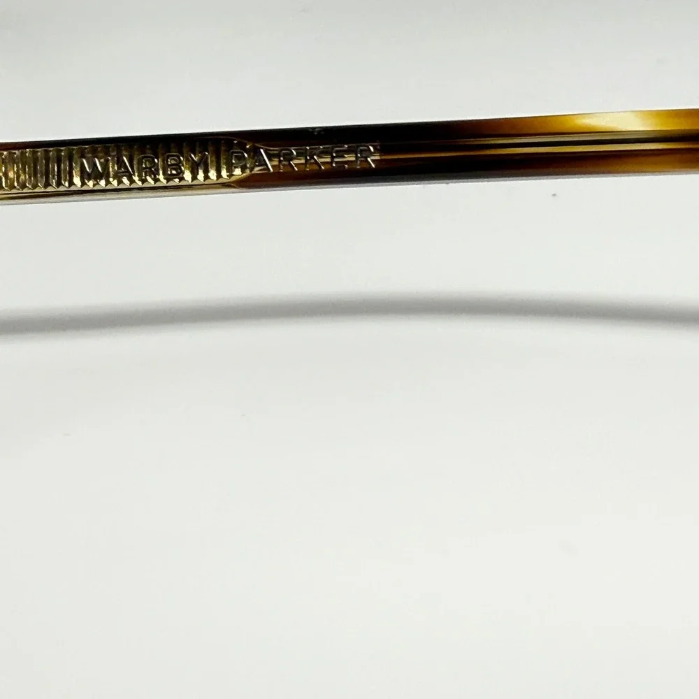 Warby Parker Annette 256 Eyeglasses Tortoise Shell Rectangular Frames 52-17-140